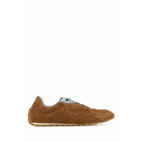 Bottega Veneta Low-Profile Crafted Sneaker With Soft Suede And Leather - NWT
